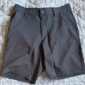 BYLT Basics Charcoal Flat Front Shorts